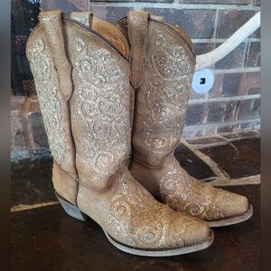 glitter Corral cowgirl boots